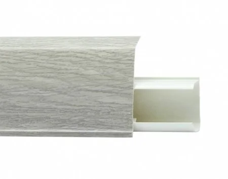 Пластиковый плинтус Royce №545 Дуб Париж (55х23х2200мм) в Тольятти