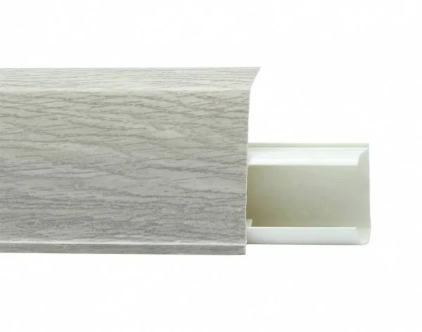 Пластиковый плинтус Royce №545 Дуб Париж (55х23х2200мм) в Тольятти