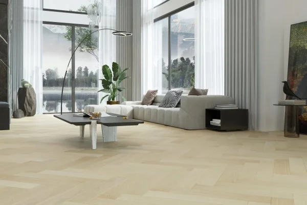 Паркетная доска Quartz Parquet Английская Ёлка Дуб Испанский 33-404 в Тольятти