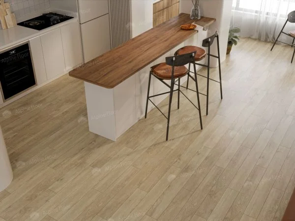 Каменно-полимерная плитка Alpine Floor Grand Sequoia Village Миндаль ECO 11-607 4мм, 43 класс в Тольятти