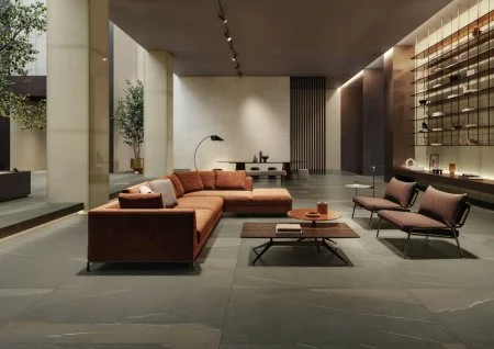 Керамогранит Italon Метрополис Аркадиа Браун 80х160 (Натуральная и Реттифицированная) в Тольятти