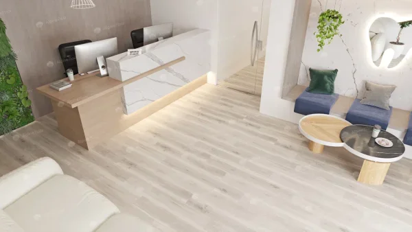 Кварц-виниловая плитка Alpine Floor Ultra Дуб Полярный ЕСО 5-19 2 мм. 34 класс в Тольятти