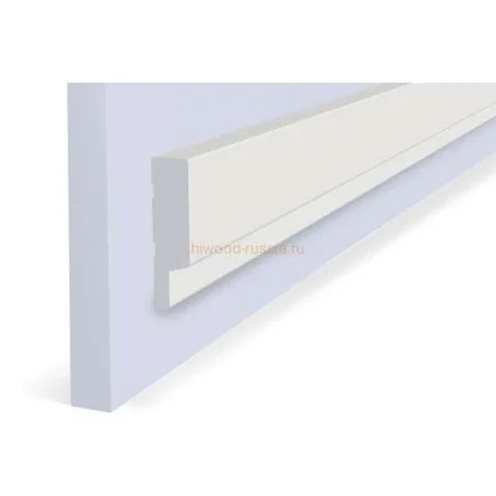 Финишный молдинг LF124A NP правый белый (42х12х2700мм) в Тольятти
