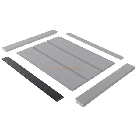 Финишный молдинг LF124A GR15K правый декорированный (42х12х2700мм) в Тольятти