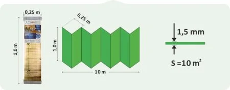 Подложка Солид 1,5мм для LVT ANTI SLIP (10м2) в Тольятти