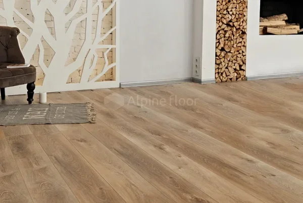 Кварц-виниловая плитка Alpine Floor Premium XL Дуб Природный Изысканный ЕСО 7-6, 8 мм. 43 класс в Тольятти