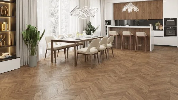 Кварц-виниловая плитка Alpine Floor Chevron Гевуина ECO 20-10 (2,5 мм. 43 класс) в Тольятти