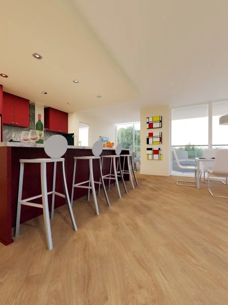 Кварц-виниловая плитка FineFloor Light Дуб Эно FF-1371 в Тольятти