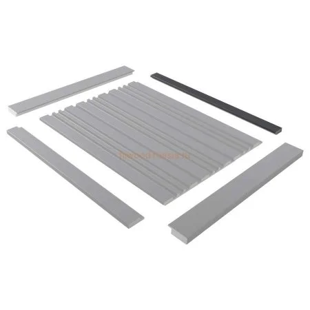 Финишный молдинг LF124B GR3 левый декорированный (31х12х2700мм) в Тольятти