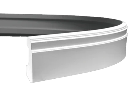 Плинтус Европласт 1.53.101 (110х26х2000 мм) Гибкий в Тольятти