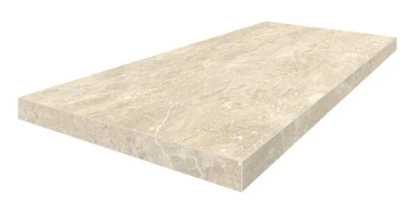 Керамогранит Coliseum Да Винчи Беж Ступень угловая левая (Натуральный, 33х60) в Тольятти