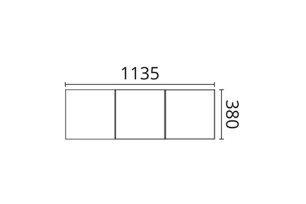 Декоративная панель NMC Arstyl Domino (113.5x38x3.8 см) в Тольятти