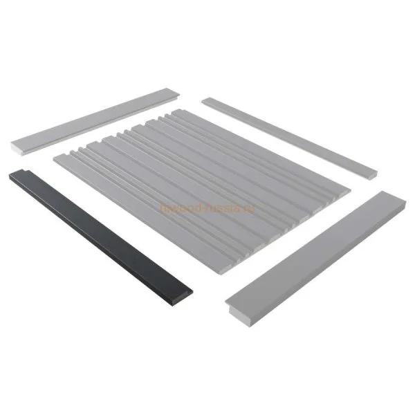 Финишный молдинг LF124A GR3 правый декорированный (42х12х2700мм) в Тольятти