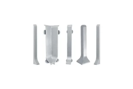 Наружный угол для плинтуса ЭлитПроф Плоский 100 (ПВХ) в Тольятти