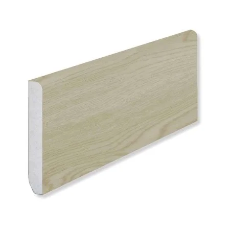 Кварцевый плинтус Fargo 18001-35 Ясень Белый 80х11х2200 мм в Тольятти