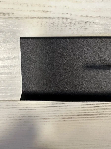 Алюминиевый плинтус Bonkeel ПЛ80 515л Черный (78,5х11,2х2500мм) в Тольятти