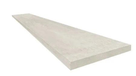 Керамогранит Coliseum Экспо Уайт Ступень угловая правая (Натуральный, 33х60) в Тольятти