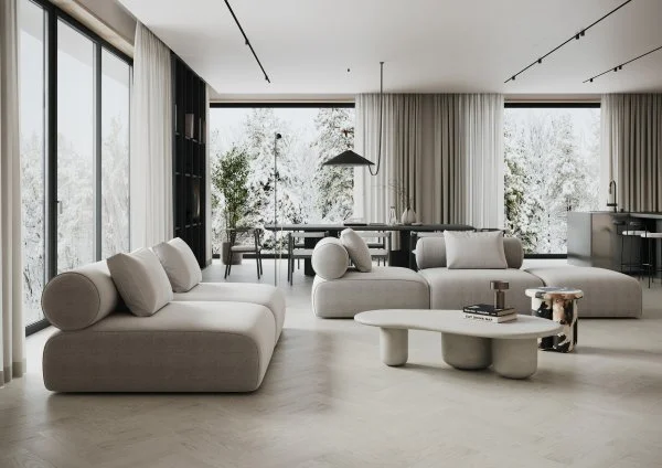 Паркетная доска Quartz Parquet Штучный паркет Дуб Песочный 44-408 в Тольятти