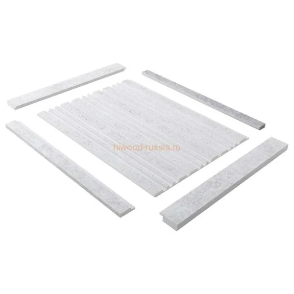 Финишный молдинг LF124B W50 левый декорированный (31х12х2700мм) в Тольятти