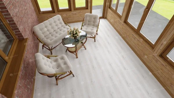 Каменно-полимерная плитка Alpine Floor Classic Дуб Выбеленный ECO 182-8, 4мм 43 класс в Тольятти