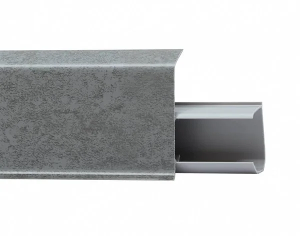 Пластиковый плинтус Royce №551 Грей (55х23х2200мм) в Тольятти