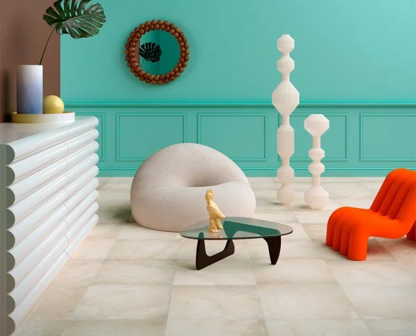 Керамогранит Coliseum Ривьера Уайт 60х60 (Натуральный и Реттифицированный) в Тольятти