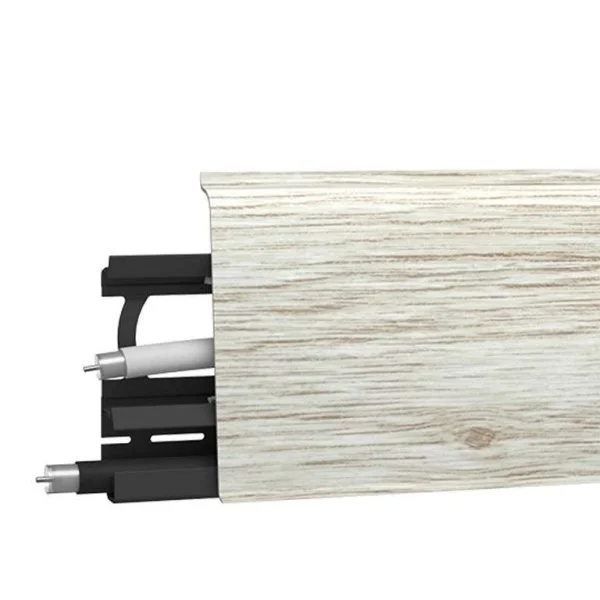 Плинтус пластиковый Arbiton INDO70 135 Дуб Платиновый 2,5 м в Тольятти