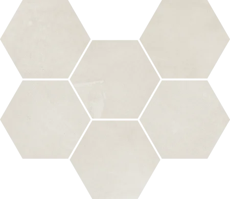 Керамогранит Italon Континуум Полар Мозаика Гексагон (Натуральная 25х29) в Тольятти