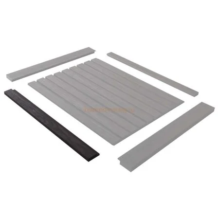 Финишный молдинг LF124A BR395 правый декорированный (42х12х2700мм) в Тольятти