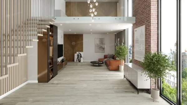 Кварц-виниловая плитка Alpine Floor Premium XL Дуб Серебряный ЕСО 7-22, 8 мм. 43 класс в Тольятти