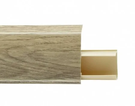 Пластиковый плинтус Royce №530 Дуб Пекан (55х23х2200мм) в Тольятти