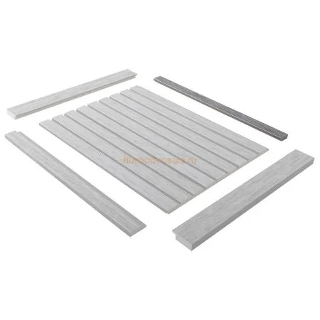 Финишный молдинг LF124B GN68 левый декорированный (31х12х2700мм) в Тольятти