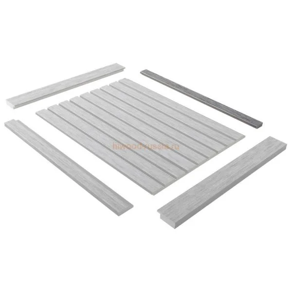 Финишный молдинг LF124B GN68 левый декорированный (31х12х2700мм) в Тольятти