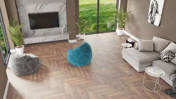Каменно-полимерная плитка Alpine Floor Parqet Light Дуб Royal ECO 13-2, 4 мм 43 класс в Тольятти