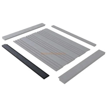 Финишный молдинг LF124A BK114K правый декорированный (42х12х2700мм) в Тольятти