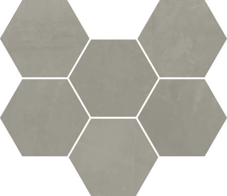 Керамогранит Italon Континуум Айрон Мозаика Гексагон (Натуральная 25х29) в Тольятти