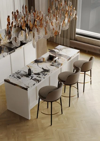 Кварц-виниловая плитка Fargo Herringbone 44-720-16 Дуб Копенгаген в Тольятти