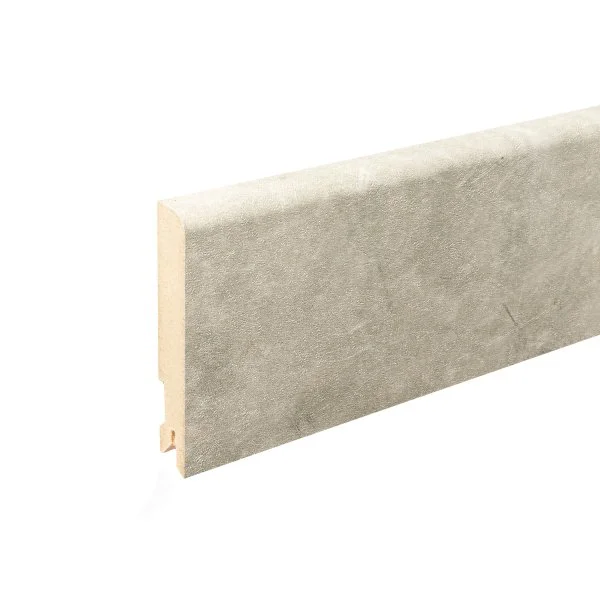 Плинтус MDF Bonkeel 24066 Бетон Лофт Светлый (80х16х2400 мм) в Тольятти