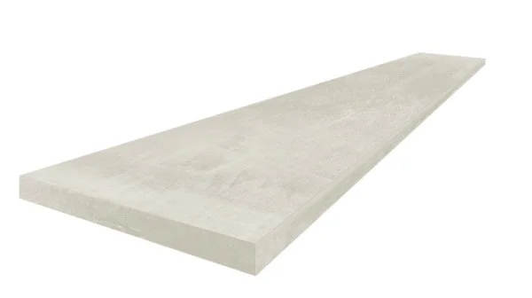 Керамогранит Coliseum Экспо Уайт Ступень угловая левая (Натуральный, 33х60) в Тольятти