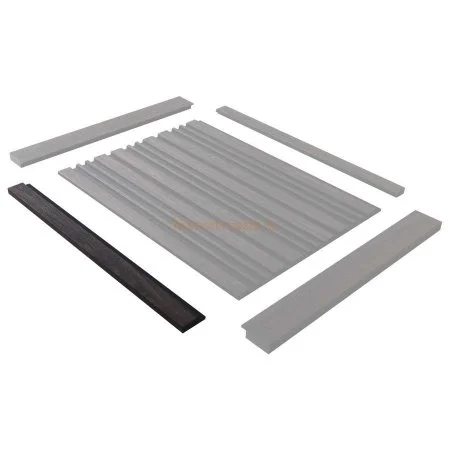 Финишный молдинг LF124A BR395K правый декорированный (42х12х2700мм) в Тольятти