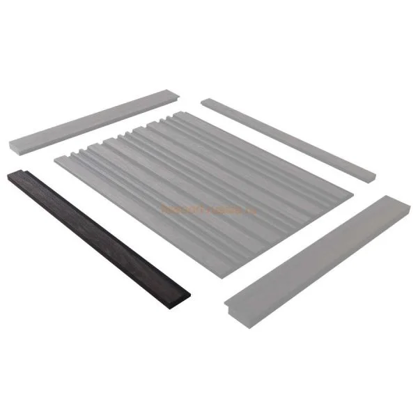 Финишный молдинг LF124A BR395K правый декорированный (42х12х2700мм) в Тольятти