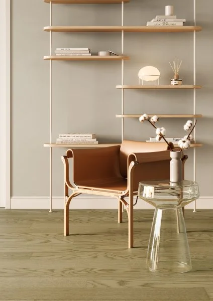 Паркетная доска Quartz Parquet Классик 5 мм Дуб Флэт Уайт 1258-55 в Тольятти