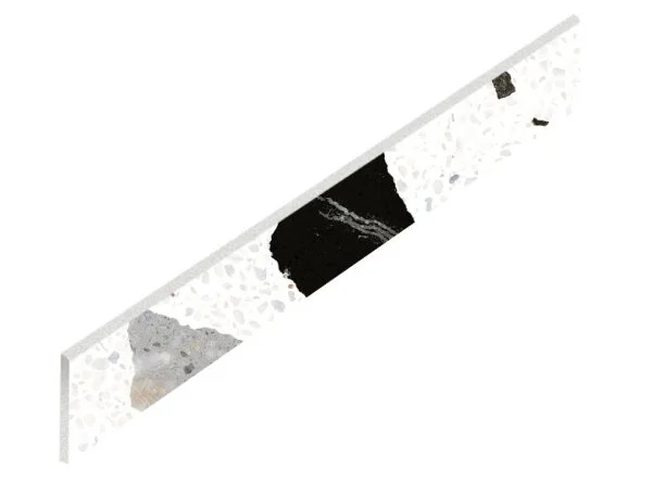 Керамогранит Coliseum Палладио Уайт Плинтус (Натуральный, 7,2х60) в Тольятти