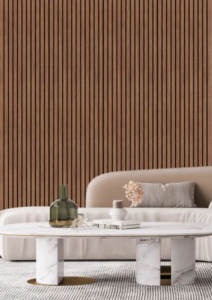 Декоративная панель для стен HiWood LV124 BR396K (120х12х2700мм) в Тольятти