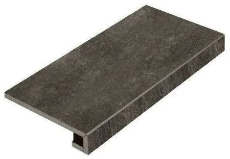 Керамогранит Italon Клаймб Графит ступень угловая правая 33х60 в Тольятти