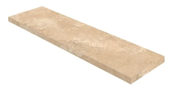 Керамогранит Coliseum Аурелия Беж Ступень угловая правая (Натуральный, 33х120) в Тольятти