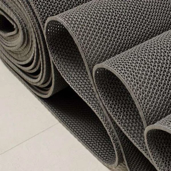 Грязезащитное рулонное покрытие ЗигЗаг Серый 5 мм (1,2 м) Китай в Тольятти