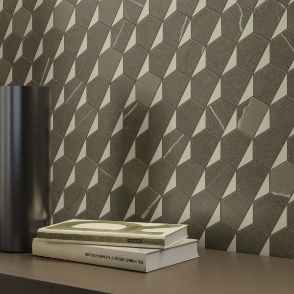 Керамогранит Italon Метрополис Мозаика Гексакон Ворм 25.4x31 (Натуральная) в Тольятти