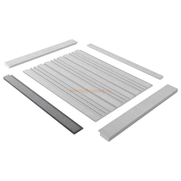 Финишный молдинг LF124A S339S правый декорированный (42х12х2700мм) в Тольятти