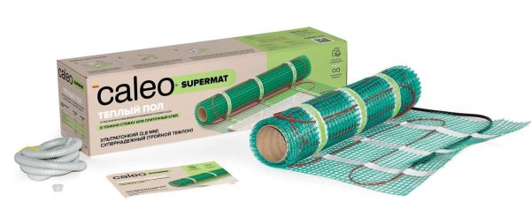 Мат нагревательный CALEO Supermat - 1,2 м2 / 130 Вт/м2 в #REGION_NAME_DECLINE_PP#